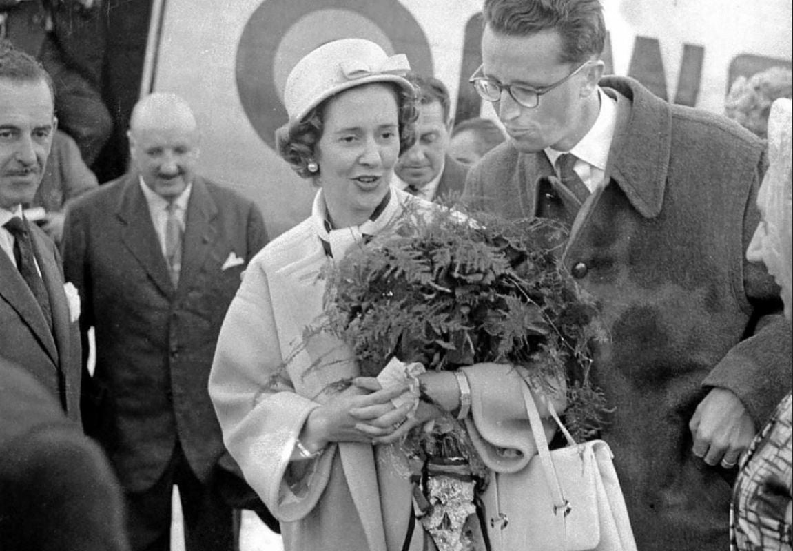 En 1960, los entonces reyes de Bélgica Balduino y Fabiola.