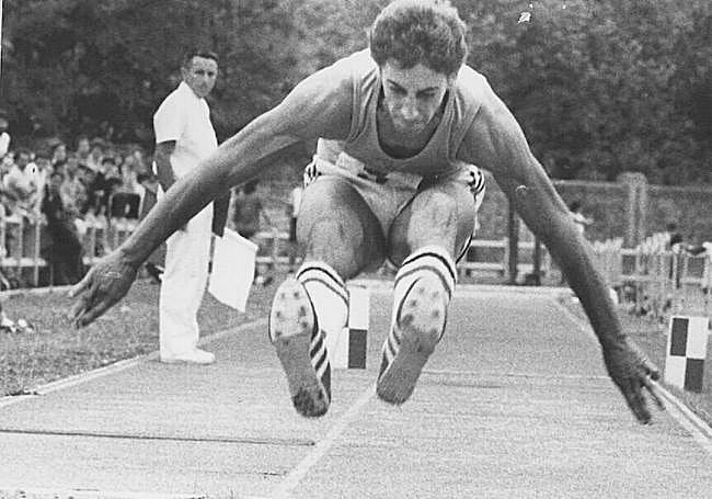 El triplista olímpico Ramón Cid.