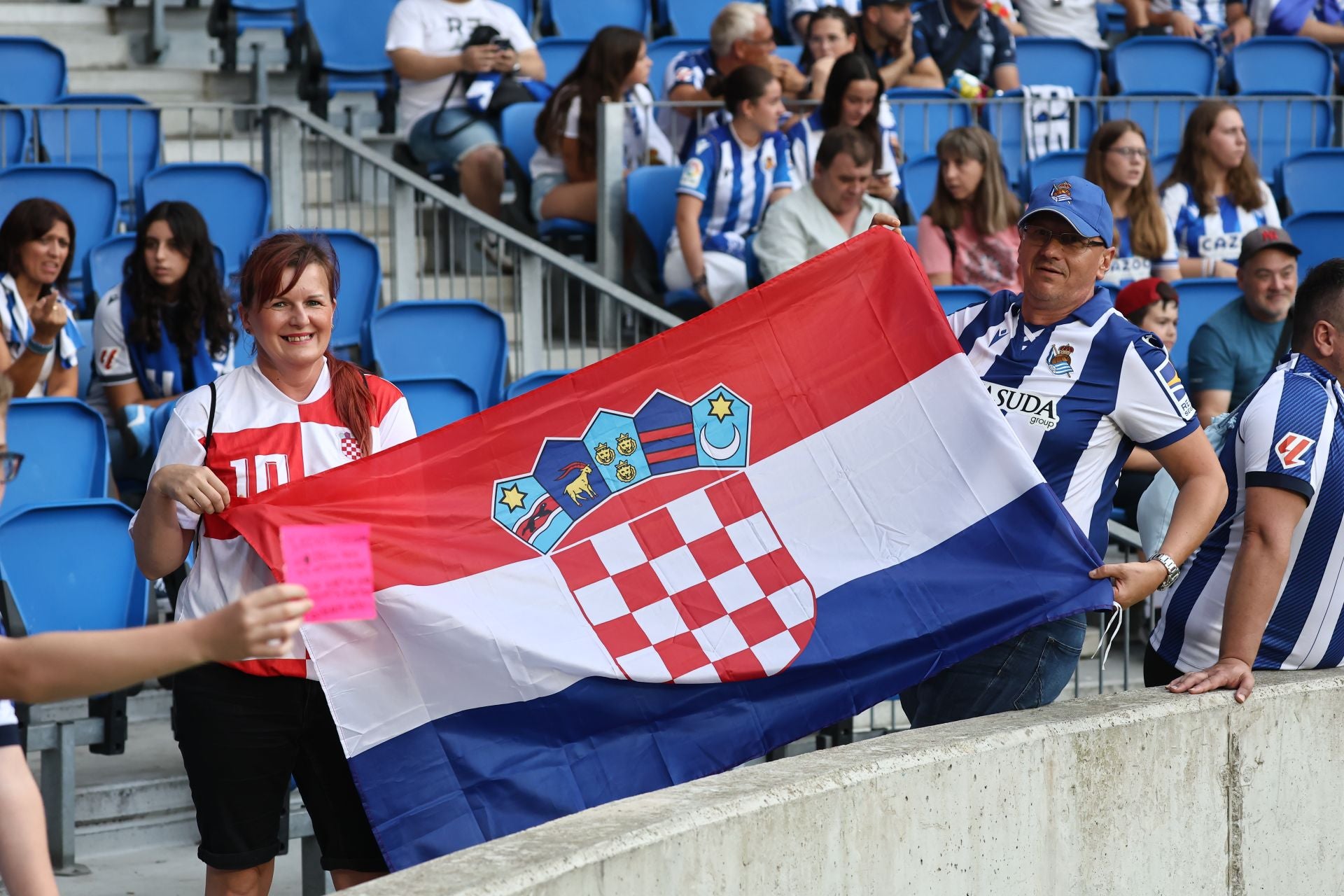 ¿Has estado en Anoeta? ¡Búscate en la grada!