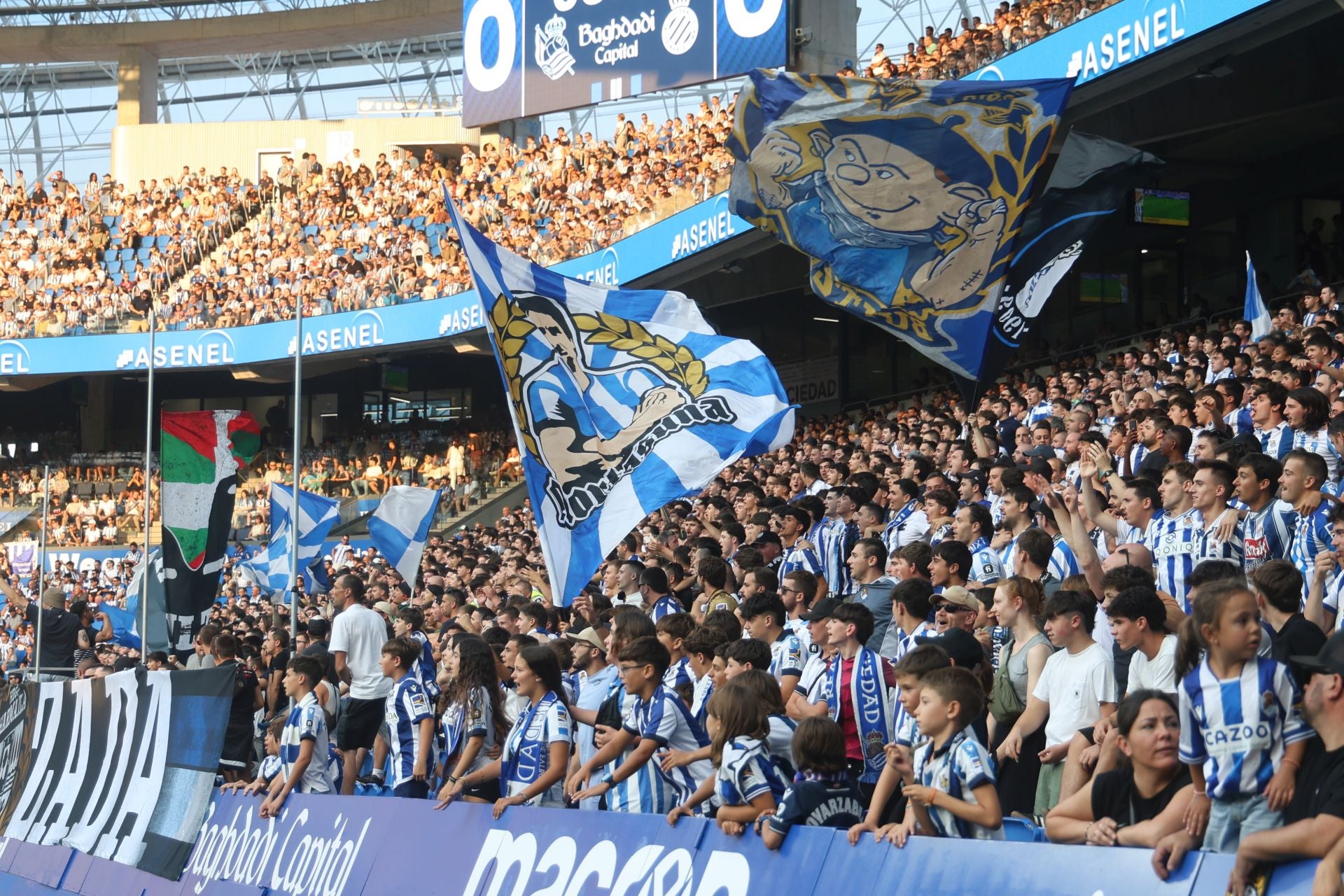 ¿Has estado en Anoeta? ¡Búscate en la grada!