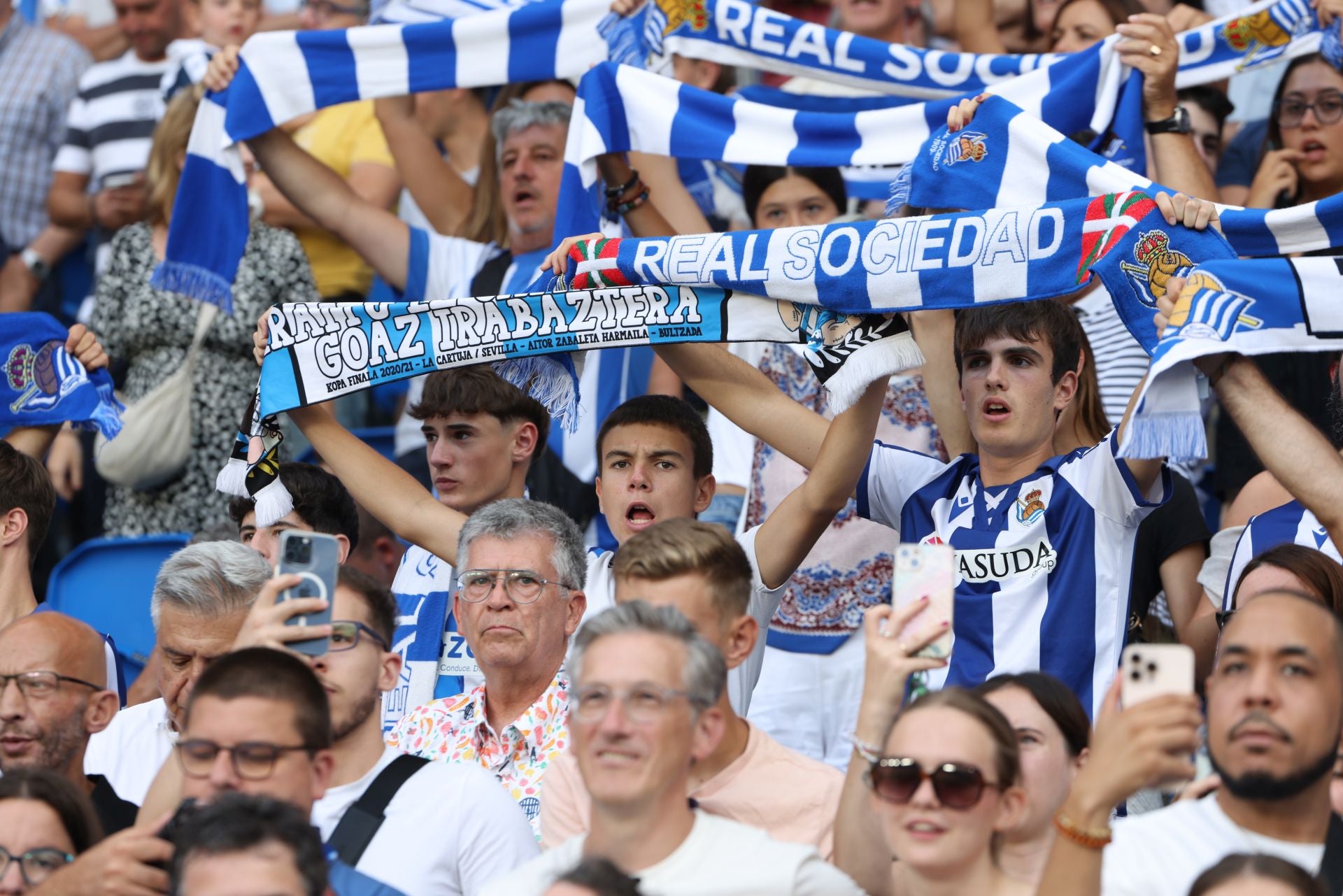 ¿Has estado en Anoeta? ¡Búscate en la grada!