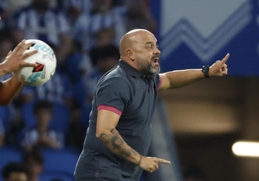 La ira de Manolo González con Brais por el pelotazo que no fue