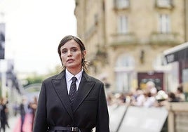 Verónica Echegui en el Festival de Cine de San Sebastián en 2024.