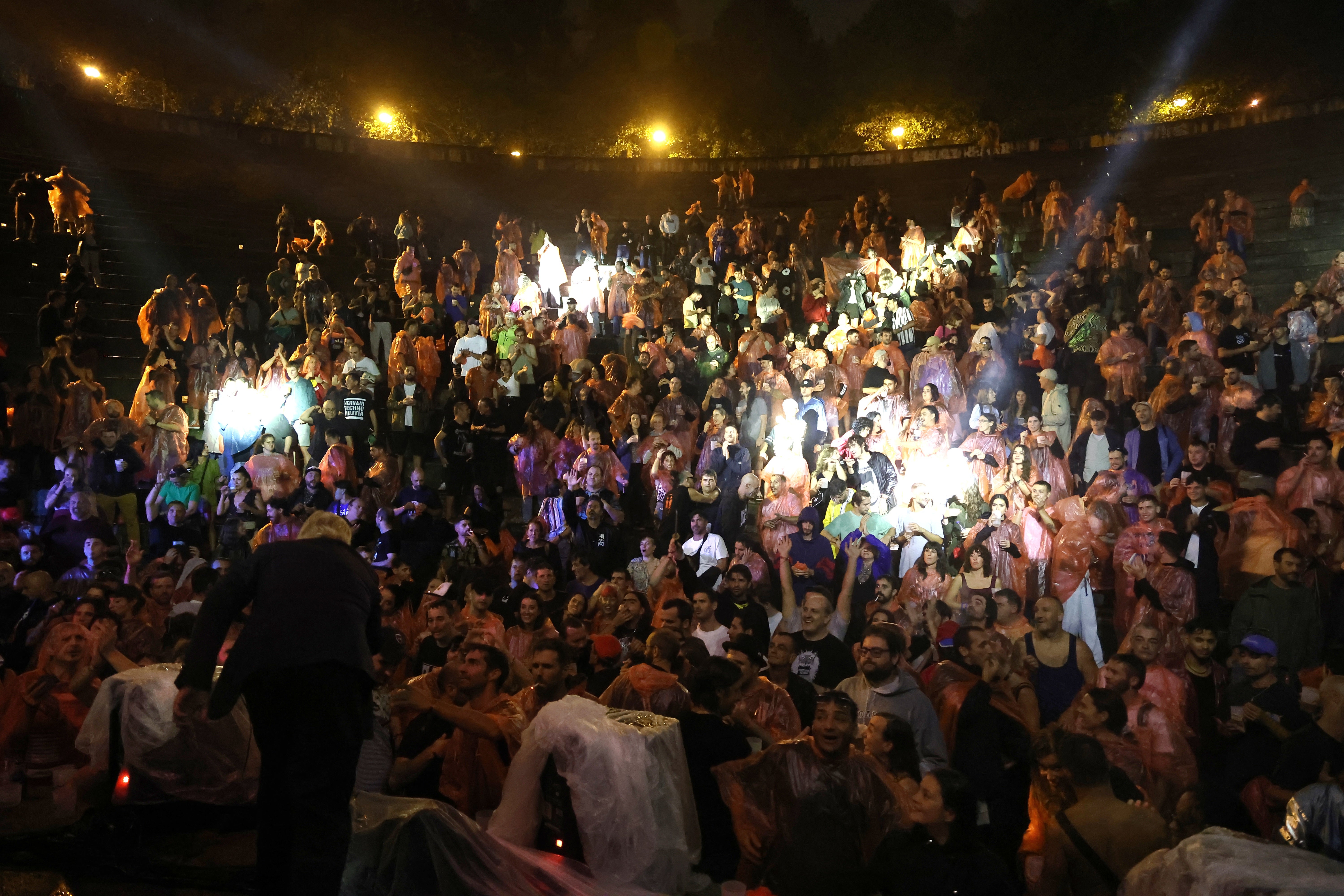 Un anfiteatro muy ruidoso