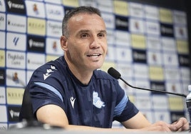 Sergio, nuevo entrenador de la Real Sociedad