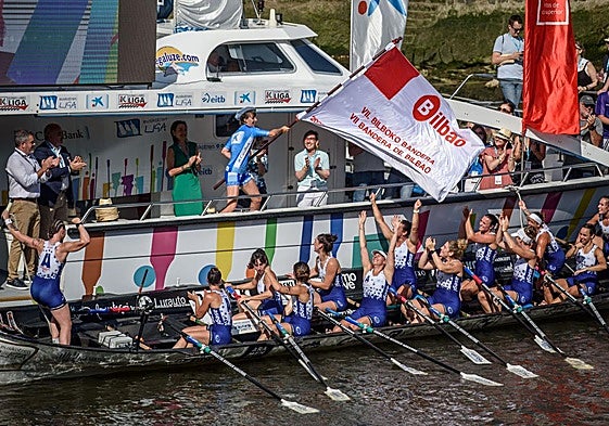 Clasificación de la Liga Euskotren de remo 2025