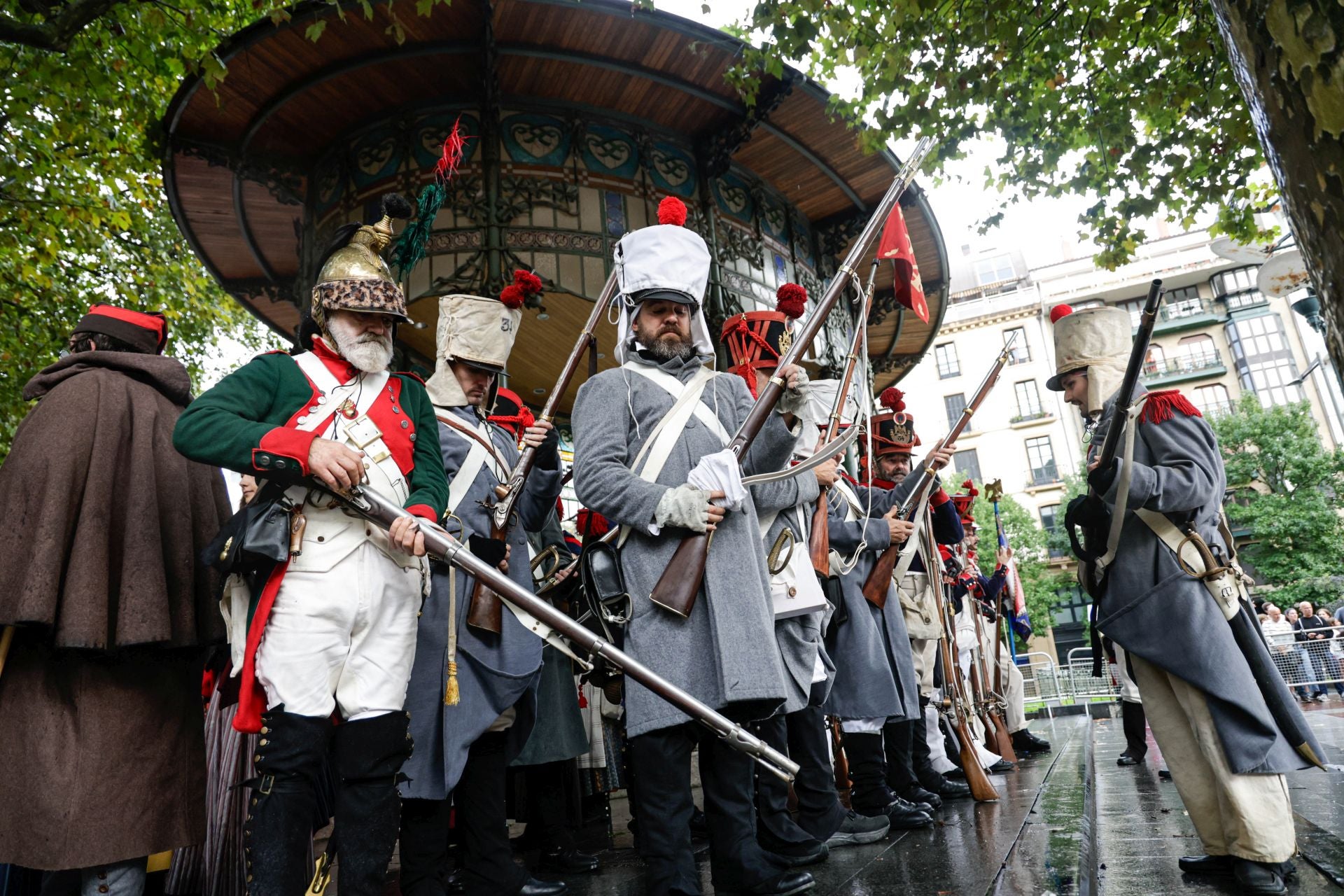 Batalla y apagón en Donostia