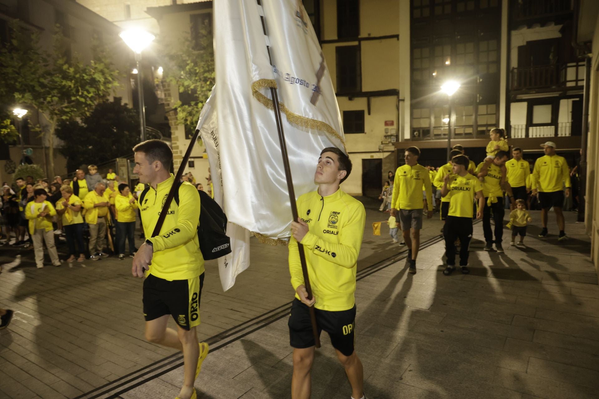 Orio recibe a sus campeones