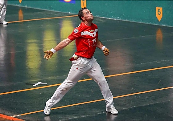 Jaka, el pasado 17 de agosto en Zarautz.