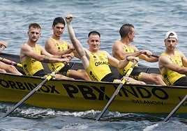 La 'San Nikolas' iguala en Ares el récord de Urdaibai