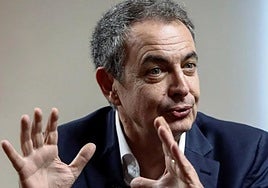 José Luis Rodríguez Zapatero, en una imagen de archivo.