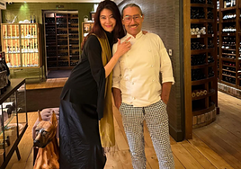 La top model japonesa que visita San Sebastián: «Arigato, eskerrik asko»