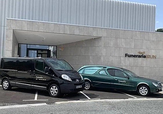 Imagen del exterior de Funeraria Irun.