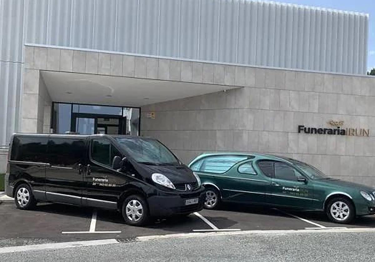 Imagen del exterior de Funeraria Irun.