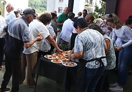 Arriaga celebra el día de San Antolín con una procesión, una misa, caldo y chorizo