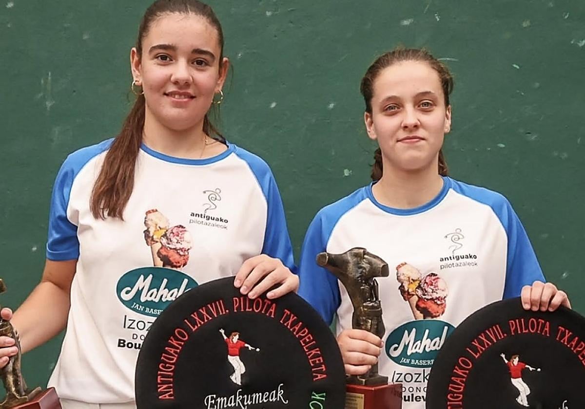 Madalen Etxegarai, txapeldun en el Torneo del Antiguo