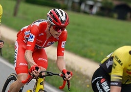 Jonas Vingegaard, durante la etapa de este miércoles.