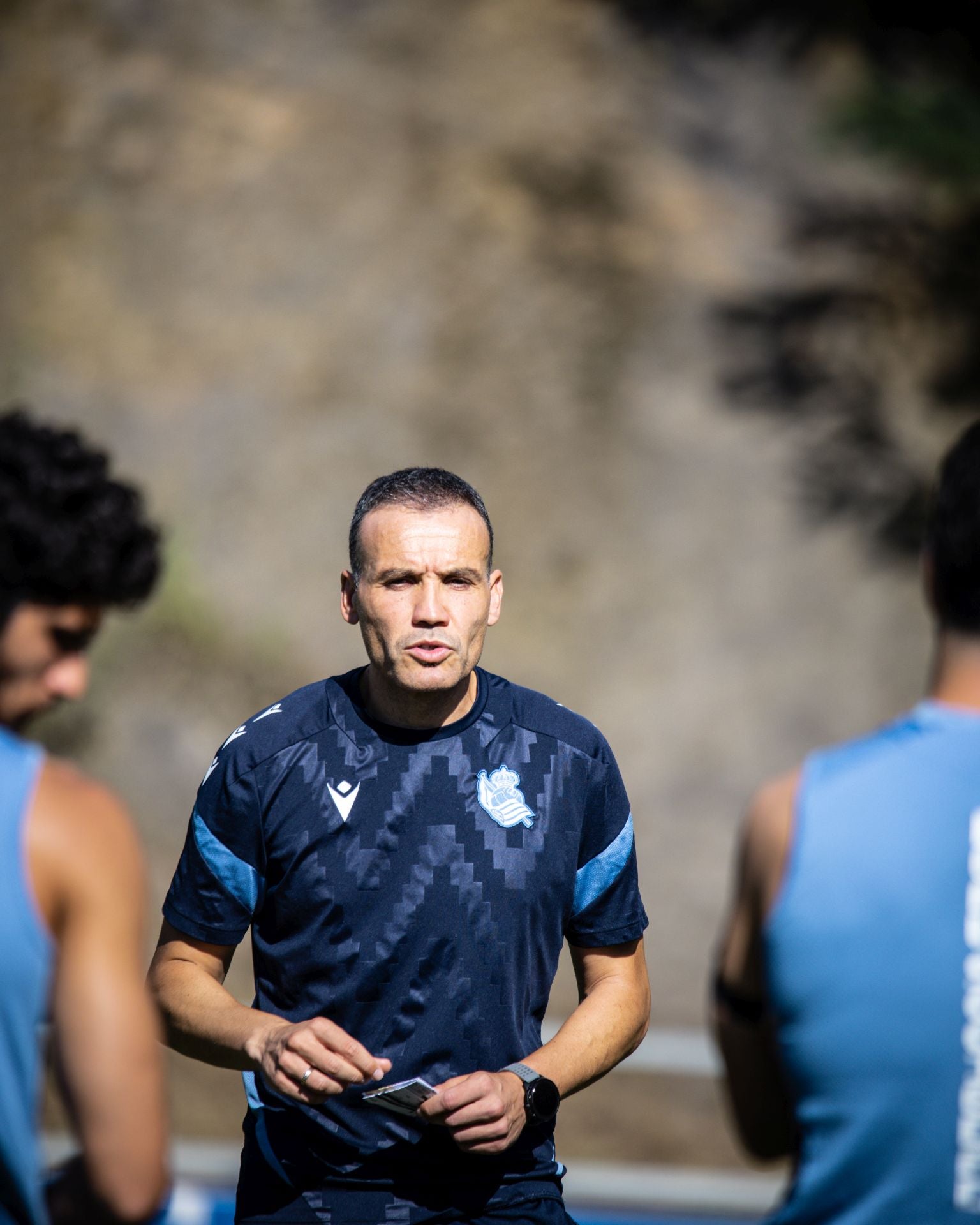 Sesión de presentaciones con pocos efectivos en Zubieta