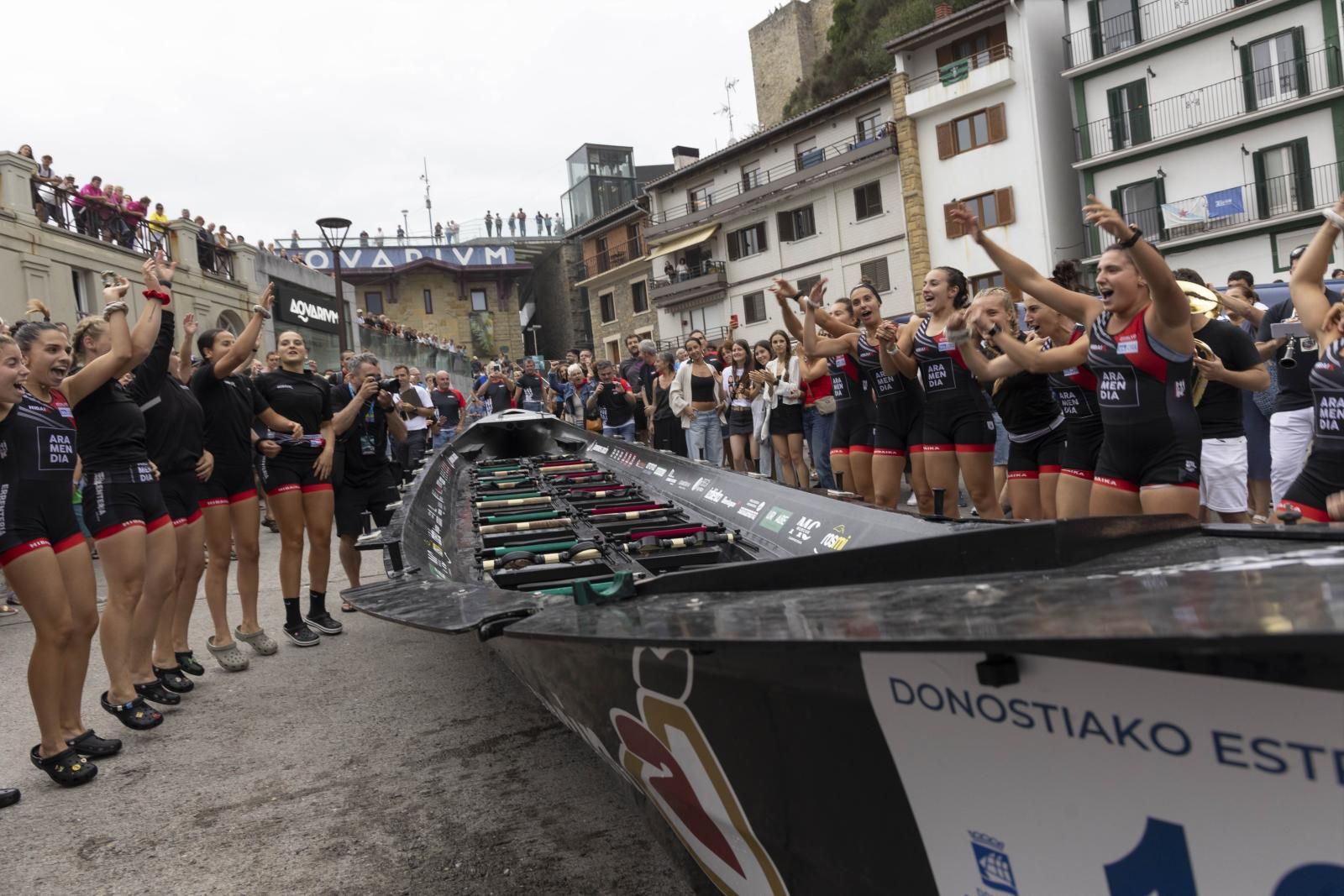 Clasificatoria femenina de la Bandera de La Concha