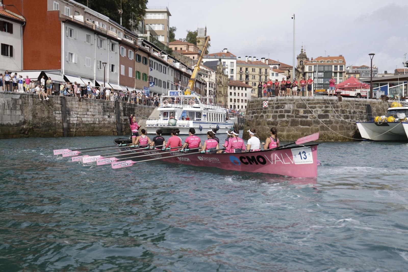 Clasificatoria femenina de la Bandera de La Concha