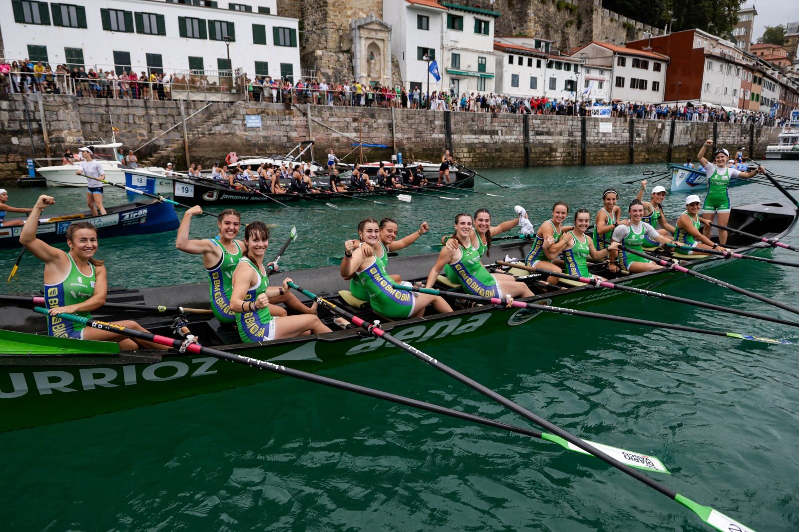 Clasificatoria femenina de la Bandera de La Concha