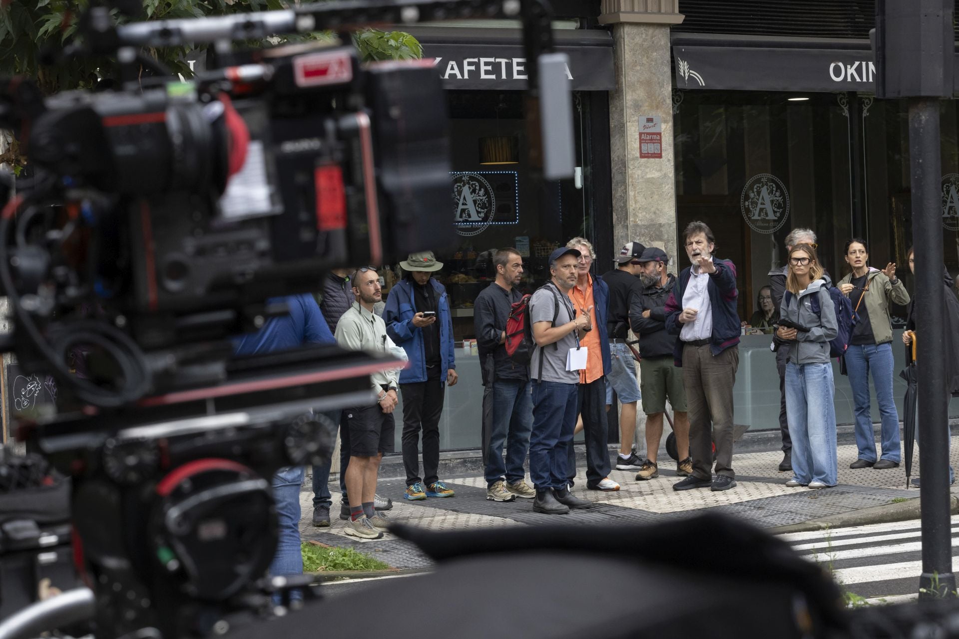 Rodaje de la nueva película de Nanni Moretti en Donostia