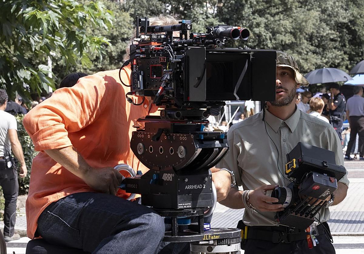 Rodaje de la nueva película de Nanni Moretti en Donostia