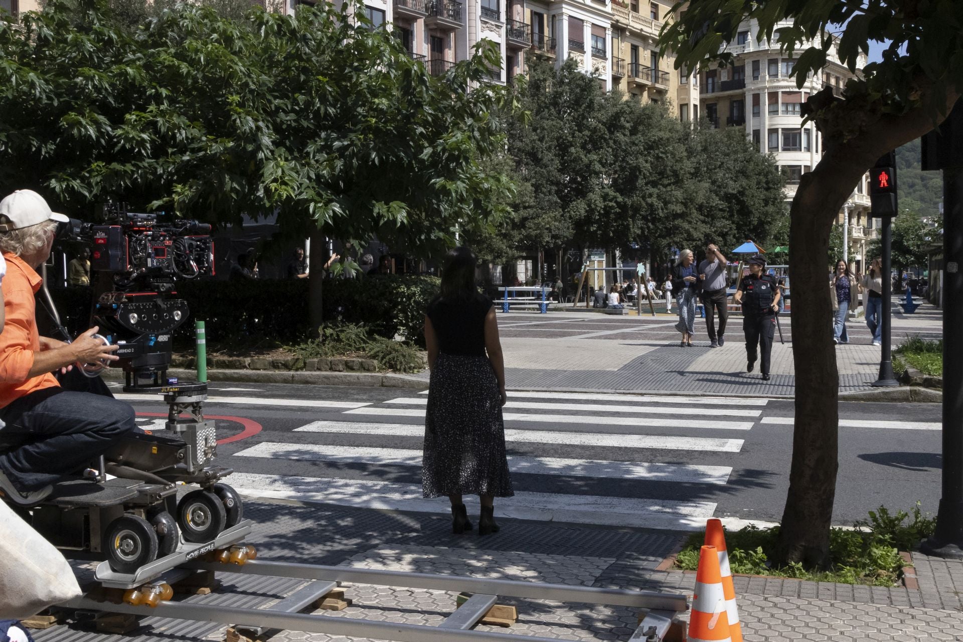Rodaje de la nueva película de Nanni Moretti en Donostia