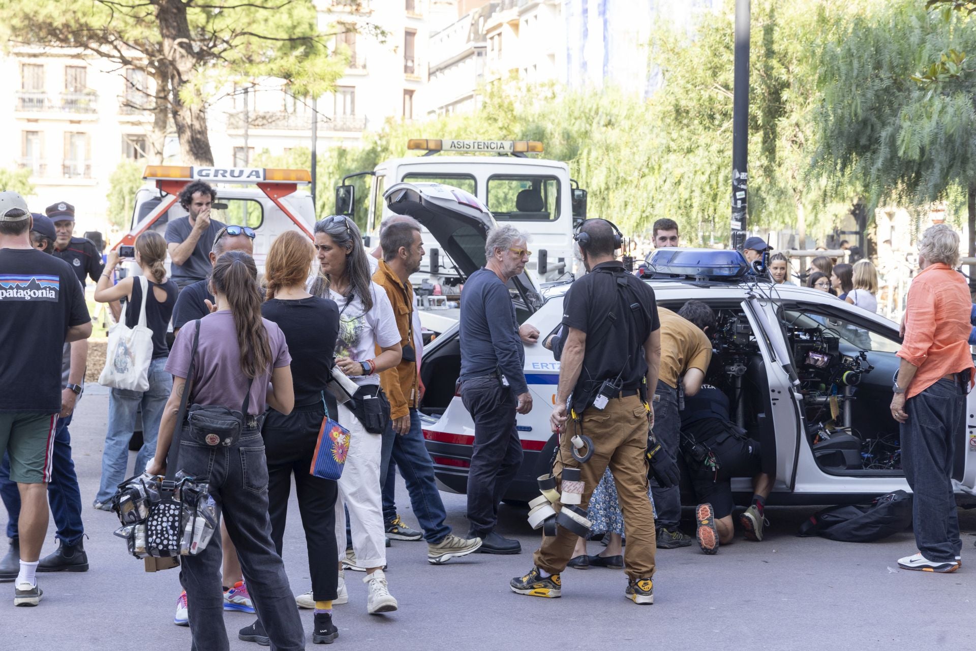 Rodaje de la nueva película de Nanni Moretti en Donostia
