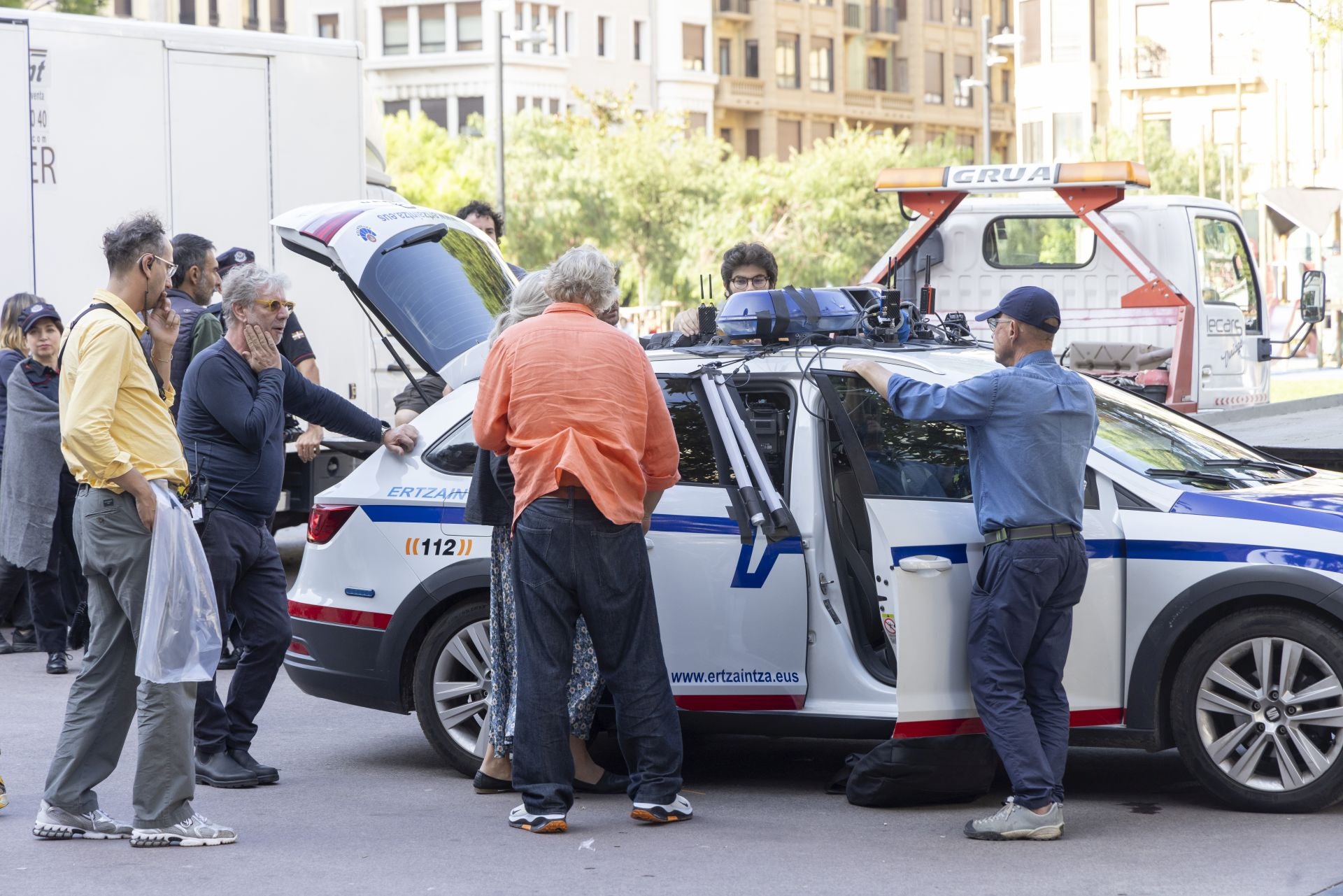 Rodaje de la nueva película de Nanni Moretti en Donostia