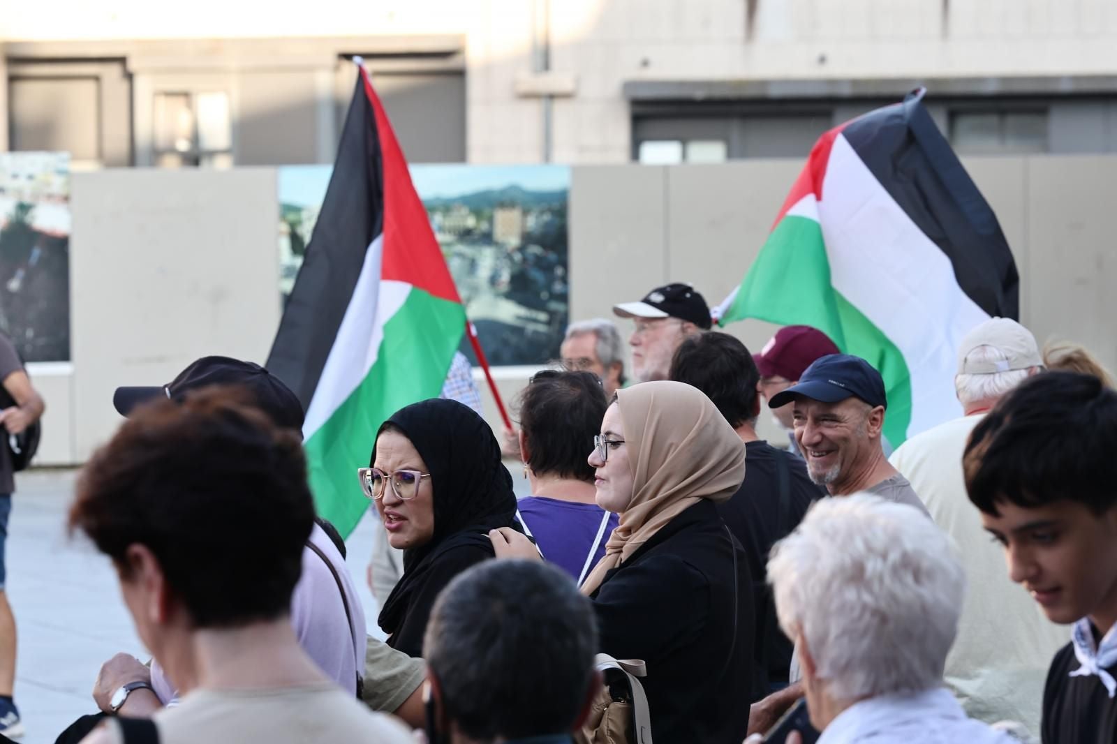 Gipuzkoa &#039;retumba&#039; contra la guerra en Gaza