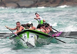 Hondarribia demostró estar a la altura en La Concha.