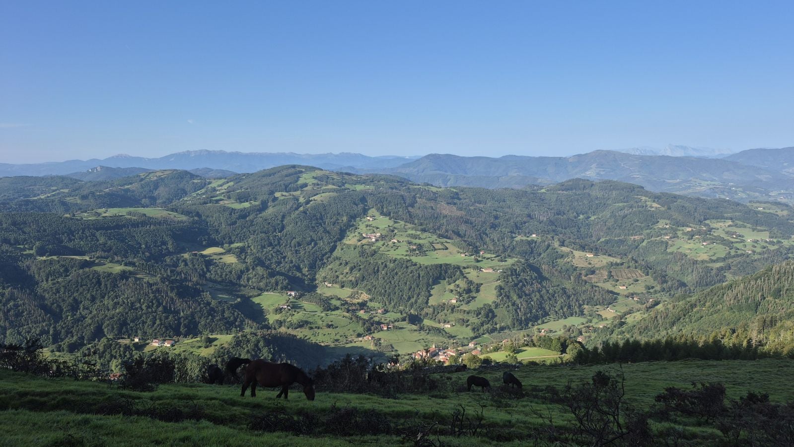 Hernio, panorámica perfecta de los montes de Gipuzkoa