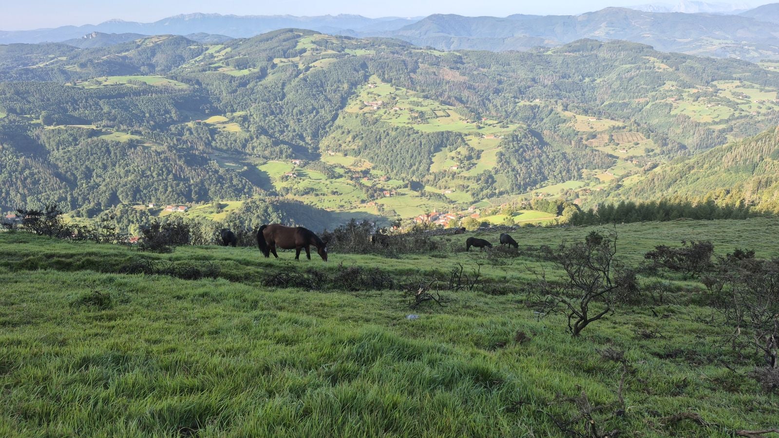 Hernio, panorámica perfecta de los montes de Gipuzkoa
