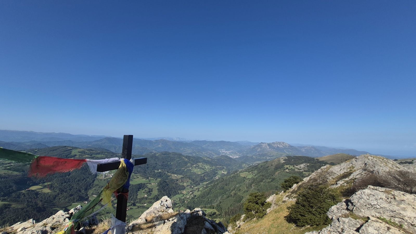 Hernio, panorámica perfecta de los montes de Gipuzkoa