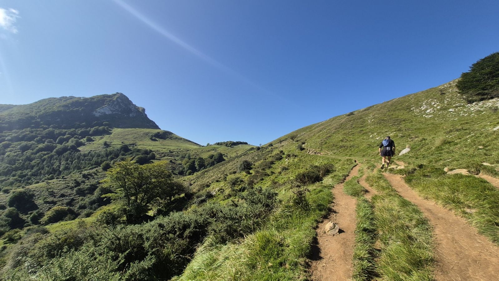 Hernio, panorámica perfecta de los montes de Gipuzkoa