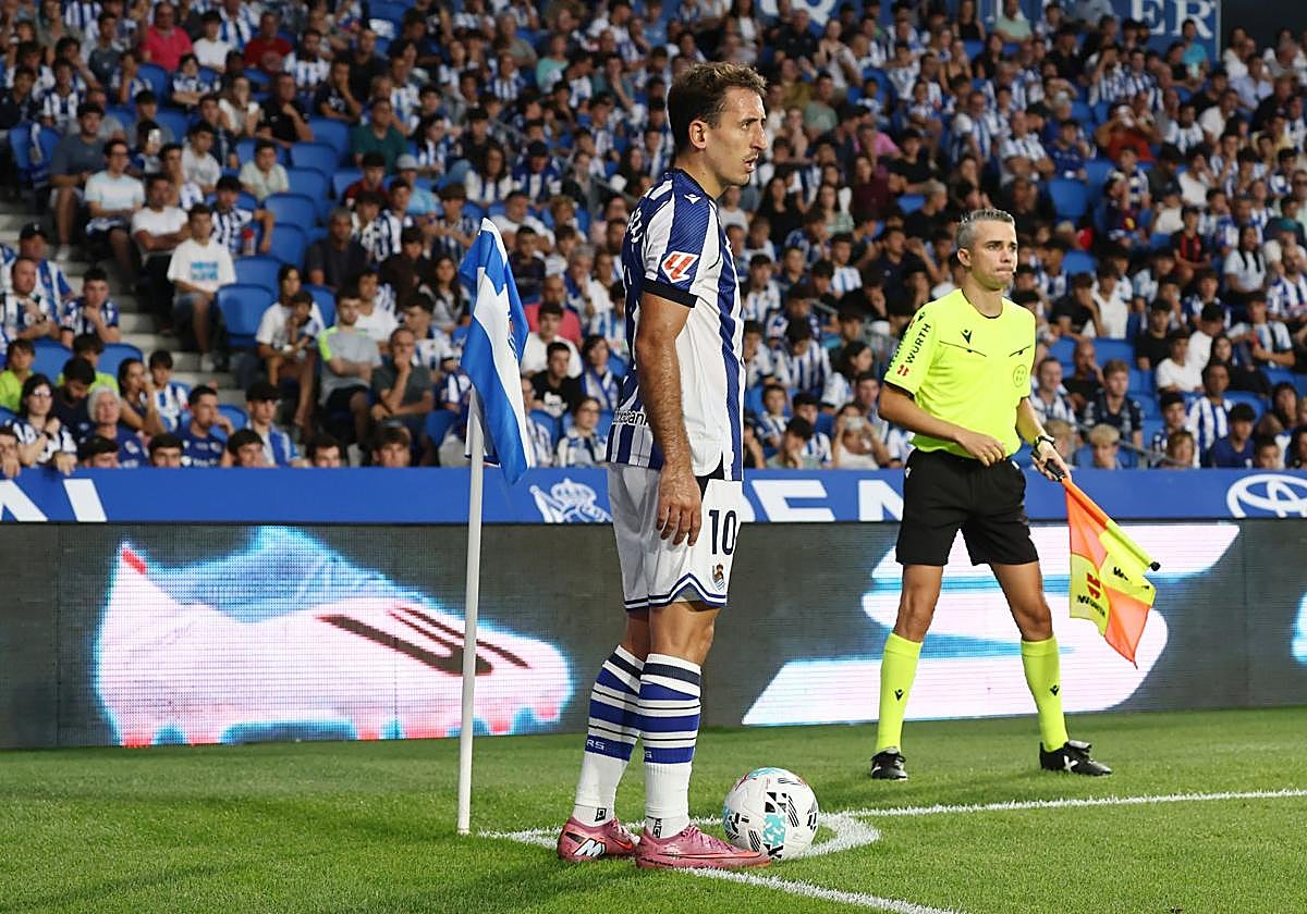 Oyarzabal es el jugador de más presente que tiene la Real.