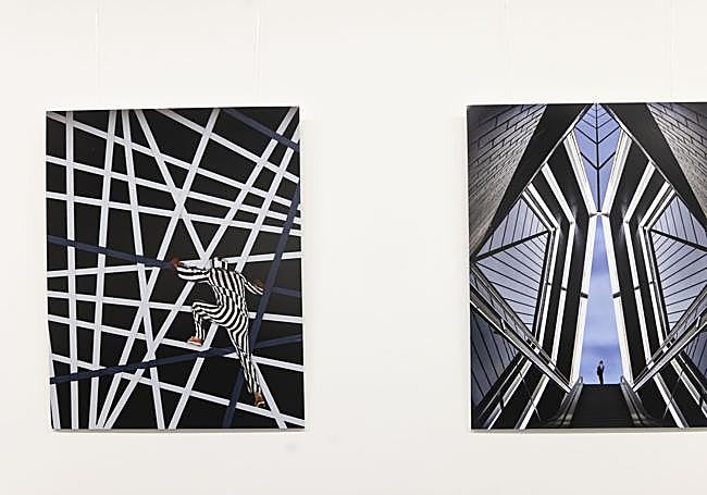 Las fotografías 'Volver a empezar' y 'Pleguezuelos' están presentes en la muestra que inauguró Molero en la Sociedad Fotográfica el pasado agosto.