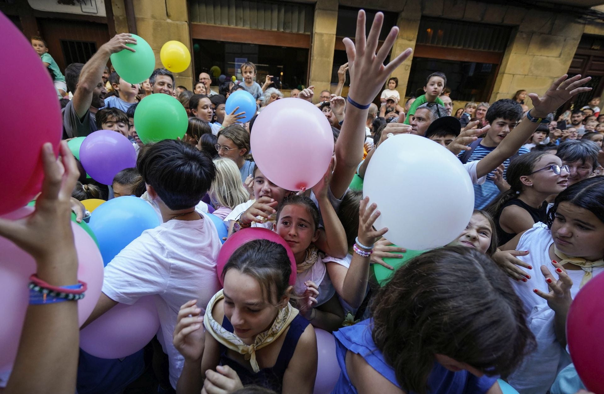 Los niños, protagonistas este sábado en Hondarribia