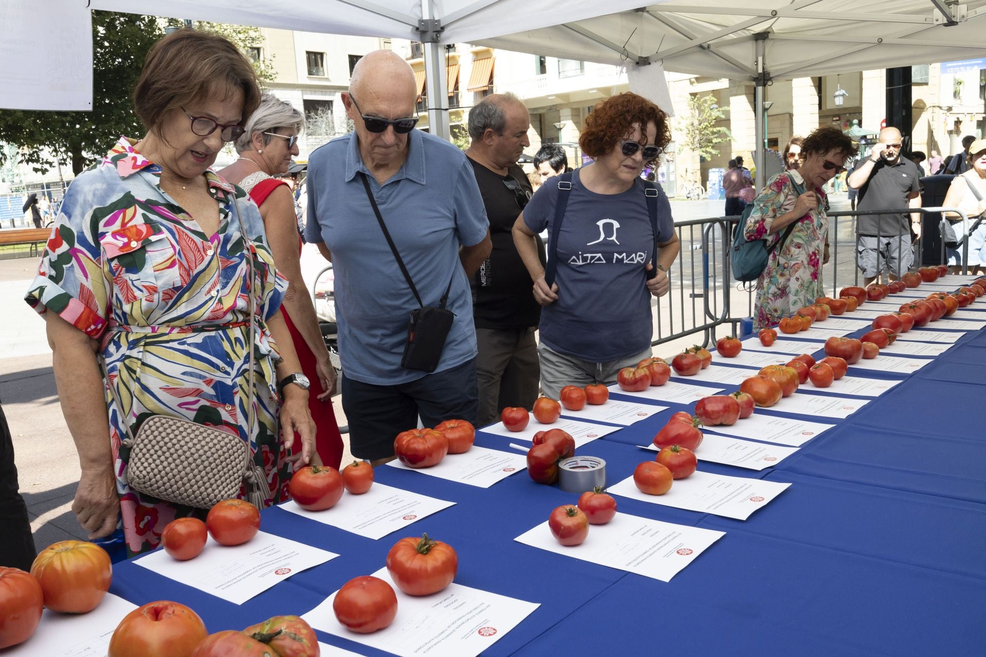 Sagardoa eta tomateak, Euskal Jaietako protagonistak