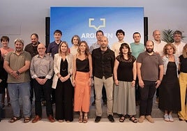 Presentación del grupo motor integrado por instituciones, empresas y corporaciones comarcales.