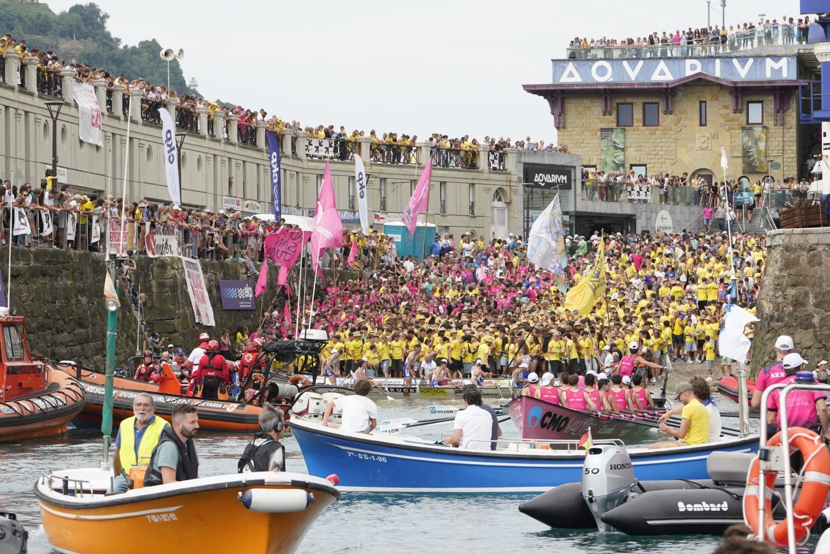 Bandera de La Concha: Las mejores imágenes de la primera jornada