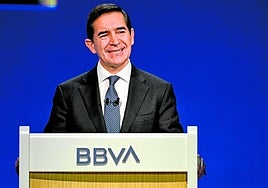 El presidente del BBVA, Carlos Torres.