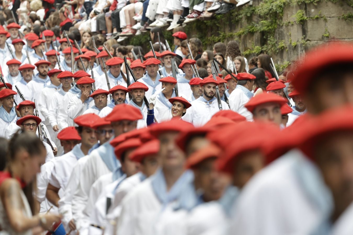 El desfile del Alarde, en imágenes