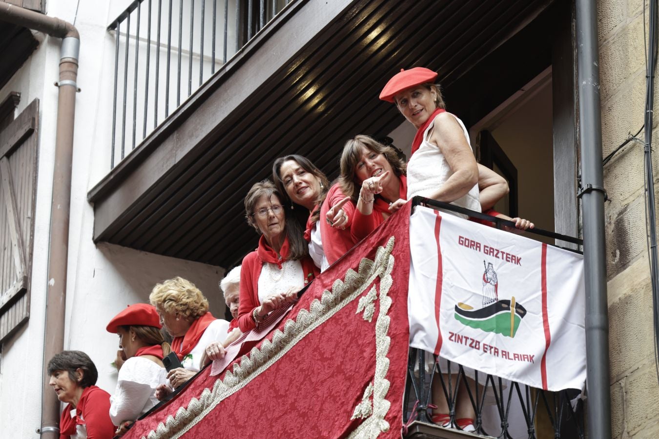 El desfile del Alarde, en imágenes