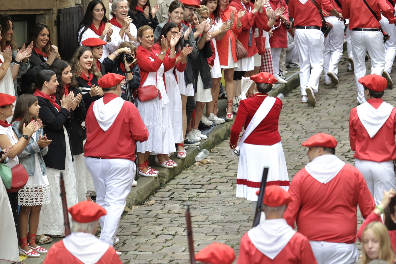El desfile del Alarde, en imágenes