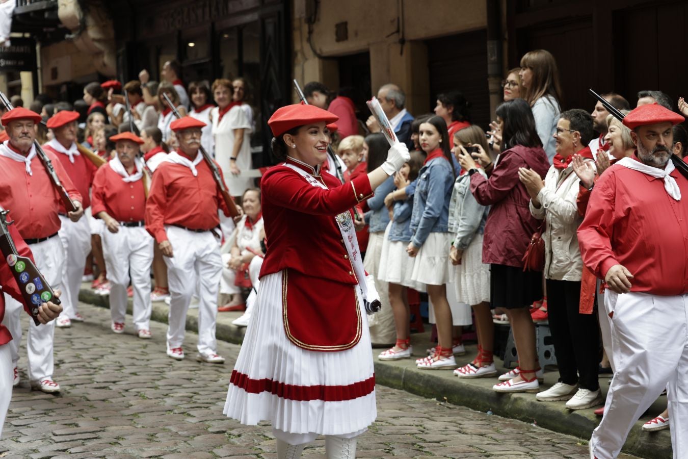 El desfile del Alarde, en imágenes