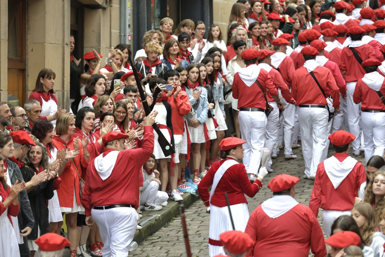 El desfile del Alarde, en imágenes