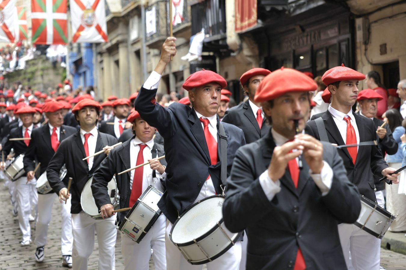 El desfile del Alarde, en imágenes