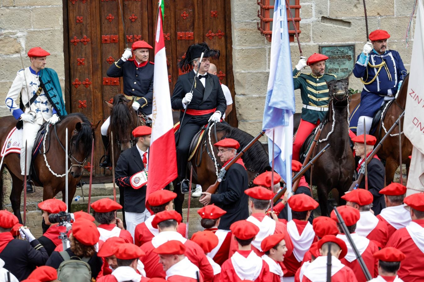 El desfile del Alarde, en imágenes